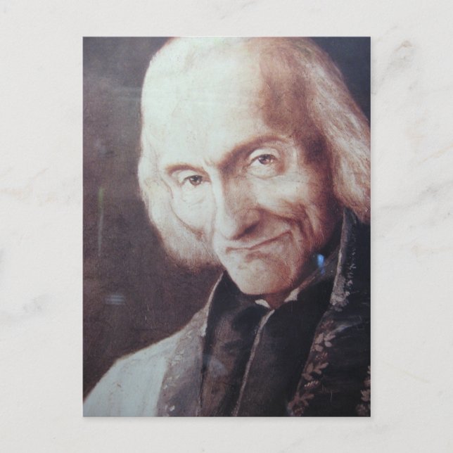 St. Jean Marie Vianney Vykort (Framsida)