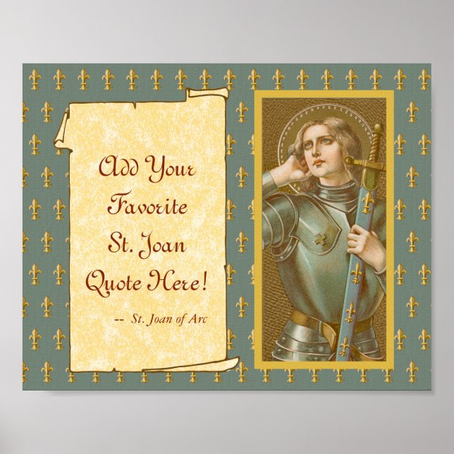 St. Jeanne d'Arc (JM 28) Poster (Framsidan)