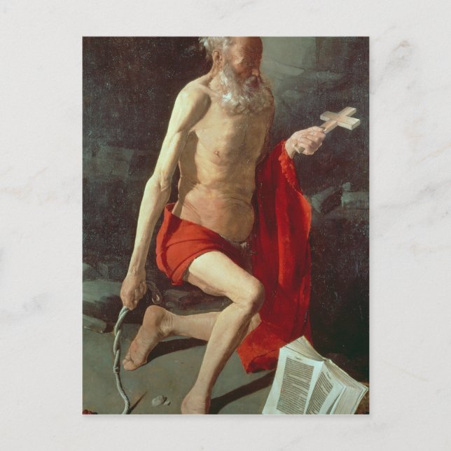 St. Jerome, 1620 Vykort (Framsida)