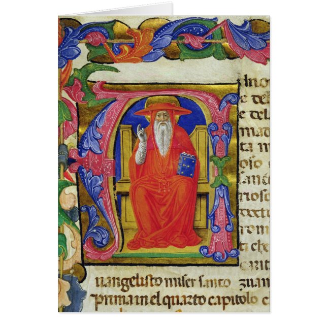 St Jerome Hälsningskort (Framsidan)