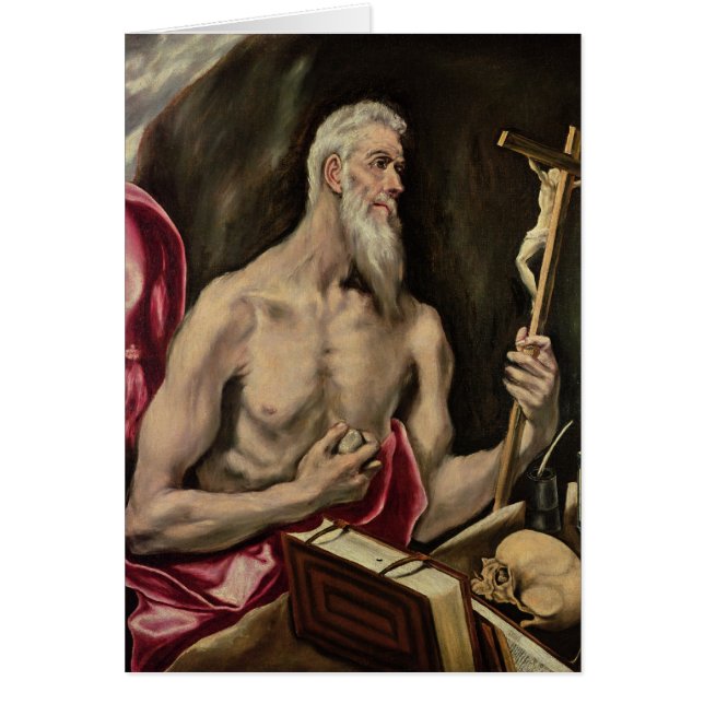 St Jerome Hälsningskort (Framsidan)