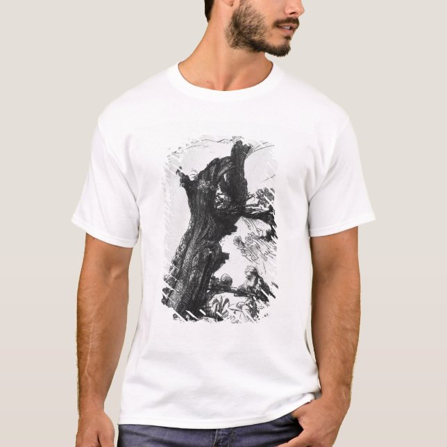 St Jerome handstil, 1648 Tee Shirt (Framsida)