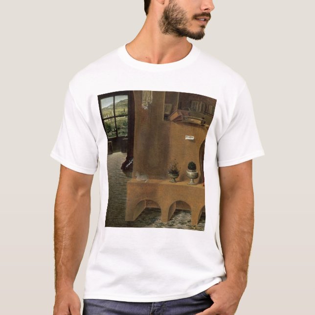St Jerome i hans studie, c.1475 T-shirt (Framsida)