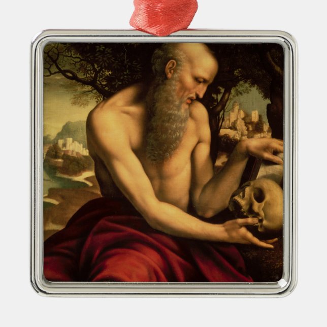 St Jerome Julgransprydnad Metall (Framsidan)