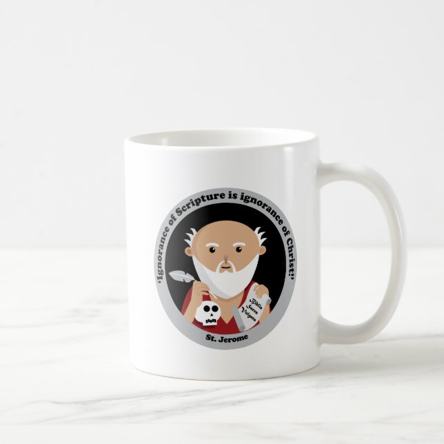 St Jerome Kaffemugg (Höger)