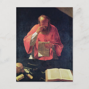 St.Jerome-läsning Vykort