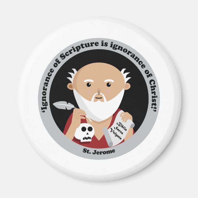 St. Jerome Magnet (Framsidan)