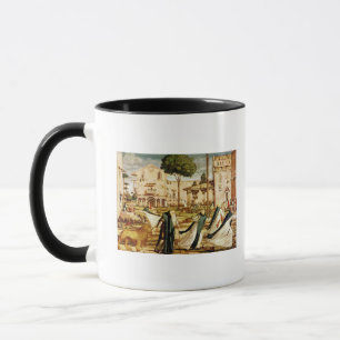 St Jerome och lejont i kloster, 1501-09 Mugg