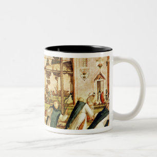 St Jerome och lejont i kloster, 1501-09 Två-Tonad Mugg