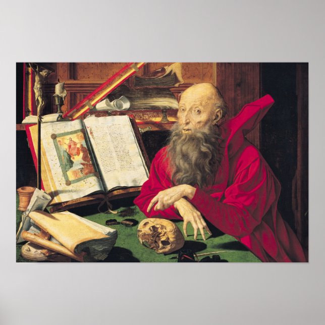 St. Jerome Poster (Framsidan)