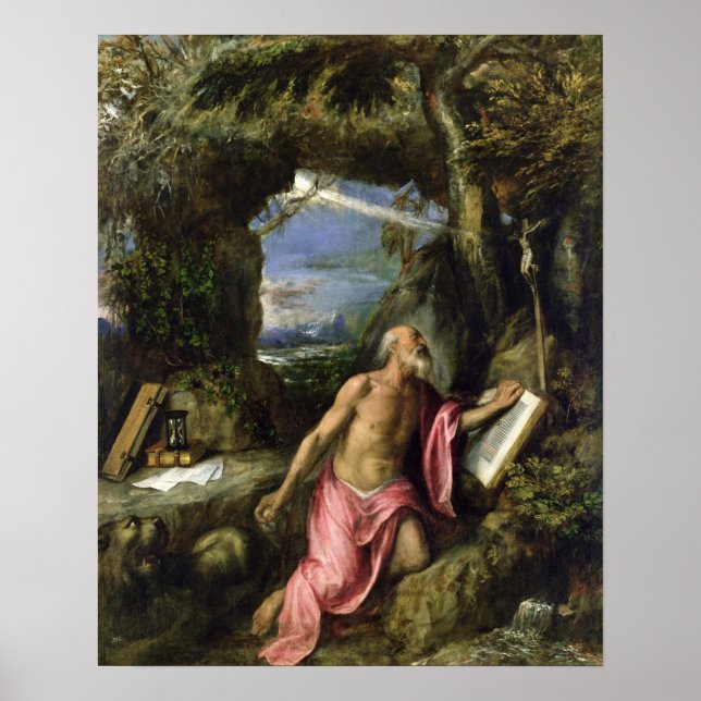 St. Jerome Poster (Framsidan)