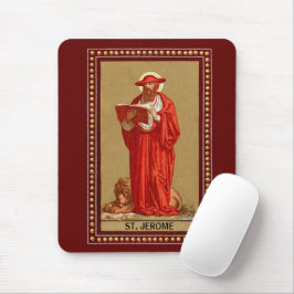 St. Jerome som kardinal med Lejon (P 004) Musmatta