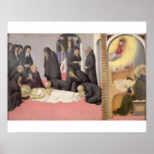 St Jerome som visas till St. Cyril av Jerusalem, Poster