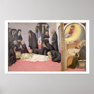 St Jerome som visas till St. Cyril av Jerusalem, Poster