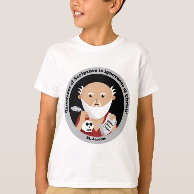 St. Jerome Tee Shirt (Framsida)