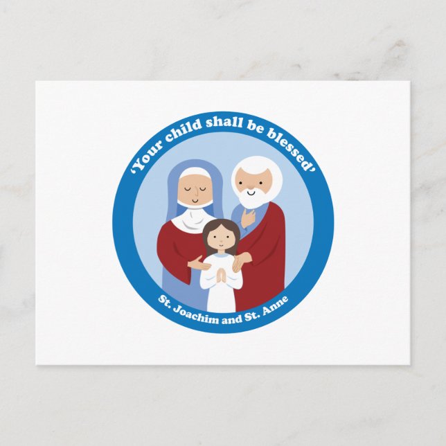 St. Joachim och St. Anne Vykort (Framsida)