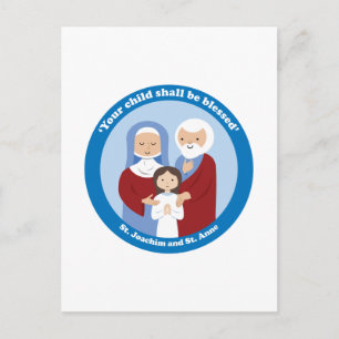 St. Joachim och St. Anne Vykort