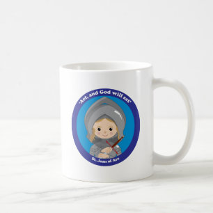 St. Joan av bågen Kaffemugg