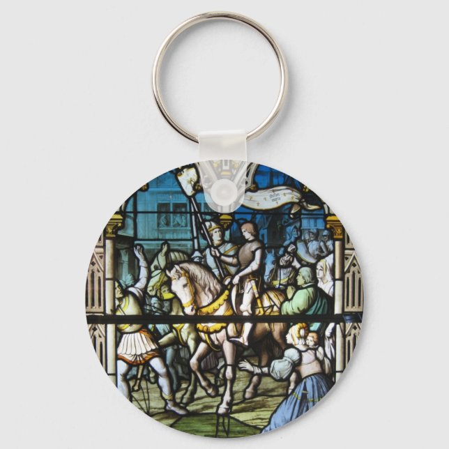 St. Joan i Orleans Nyckelring (Framsida)