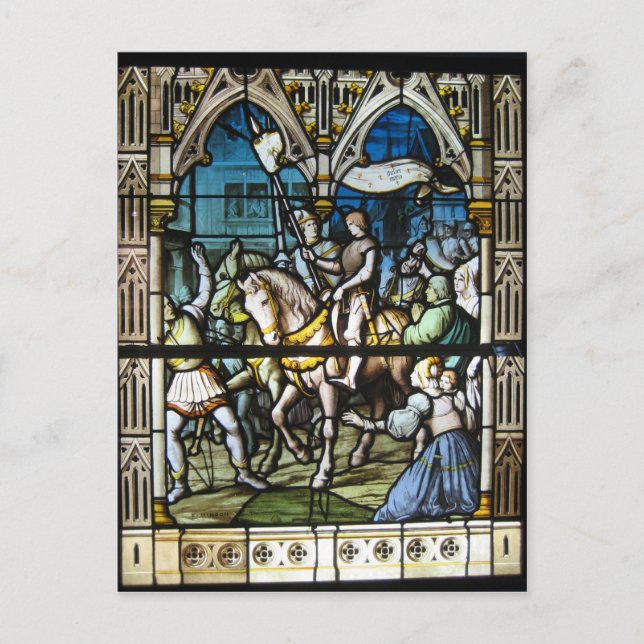 St. Joan i Orleans Vykort (Framsida)