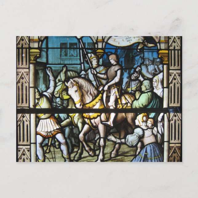 St. Joan i Orleans Vykort (Framsida)