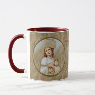 St Joan of Arc Burning (BF 01) Coffee Mugg 2