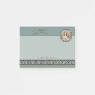 St Joan of Arc Burning (BF 01, Stil 1) 4"x3" Post-it Block