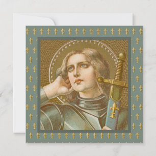 St. Joan of Arc (JM 28) Blank Square Hälsning