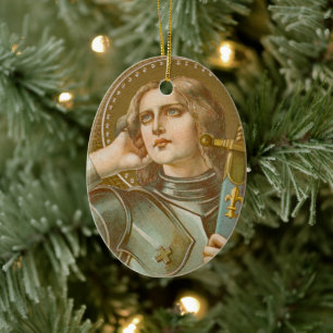 St. Joan of Arc (JM 28) Julgransprydnad Keramik