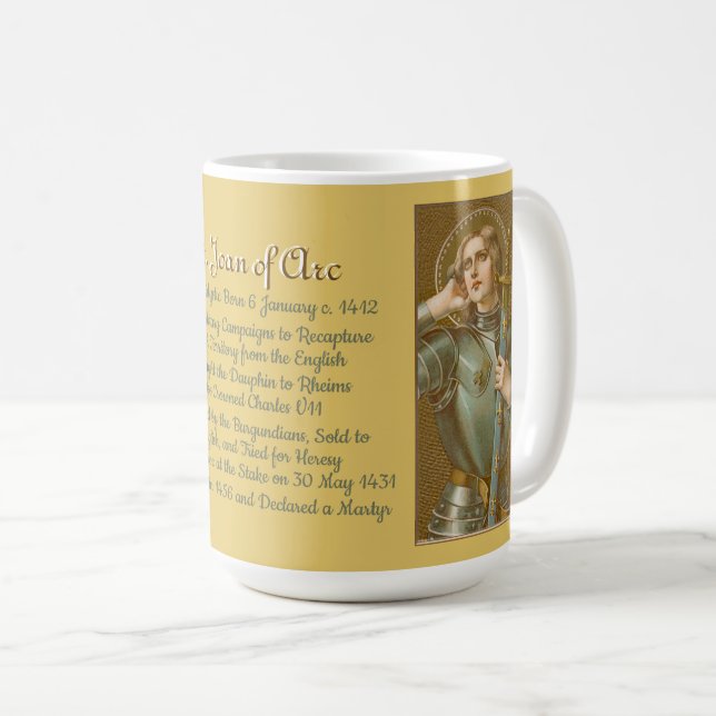St. Joan of Arc (JM 28) Kaffemugg (Framsida höger)