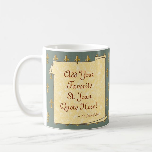 St. Joan of Arc (JM 28) Kaffemugg (Vänster)
