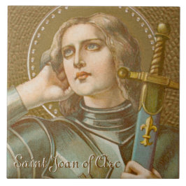 St. Joan of Arc (JM 28) Kakelplatta