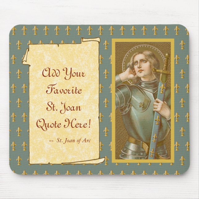 St. Joan of Arc (JM 28) Musmatta (Framsidan)