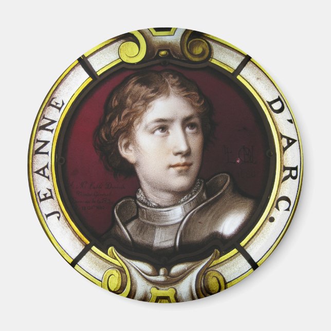 St. Joan of Arc Magnet (Framsidan)