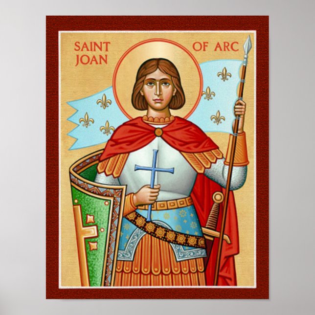 St Joan of Arc Poster (Framsidan)