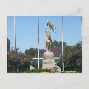 St. Joan of Arc Statue Vykort