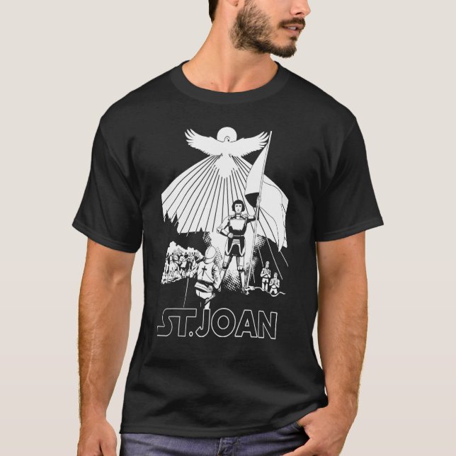 St Joan of Arc T Shirt (Framsida)