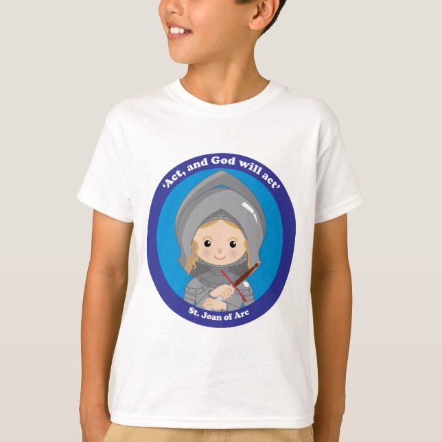 St. Joan of Arc T-shirt (Framsida)