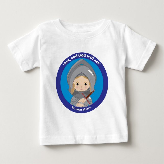 St. Joan of Arc Tee Shirt (Framsida)