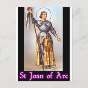 St. Joan of Arc Vykort