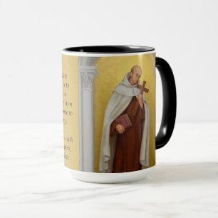 St John av den arga Carmelite bönen Mugg