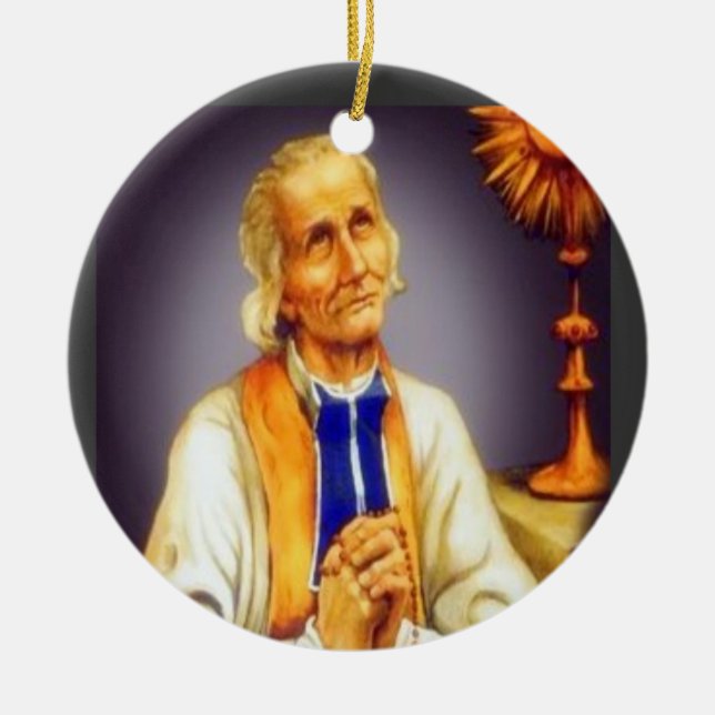 St John * av den arga julprydnaden Julgransprydnad Keramik (Framsidan)