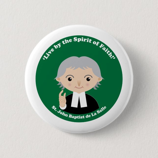 St. John Baptist de La Salle Knapp (Framsida)