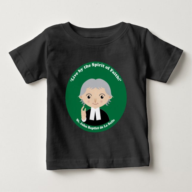 St. John Baptist de La Salle T Shirt (Framsida)