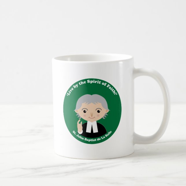 St John Baptistisk de La Salle Kaffemugg (Höger)