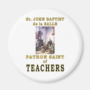 ST JOHN BAPTISTISK de la SALLE Magnet