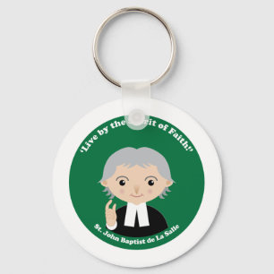 St John Baptistisk de La Salle Nyckelring