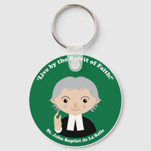 St John Baptistisk de La Salle Nyckelring