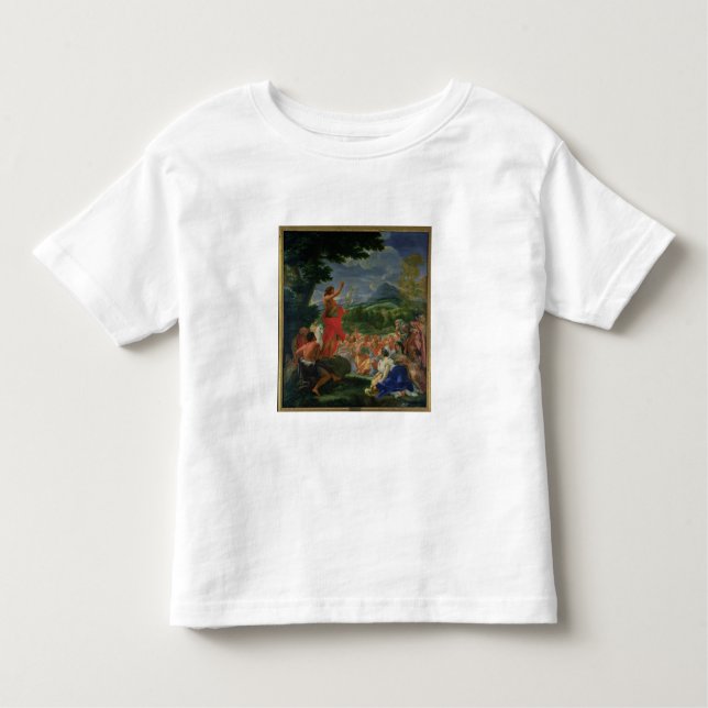 St John baptistiskt predika, målat för 169 Tee Shirt (Framsida)