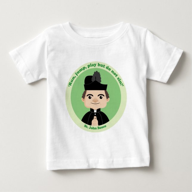 St. John Bosco Tee Shirt (Framsida)